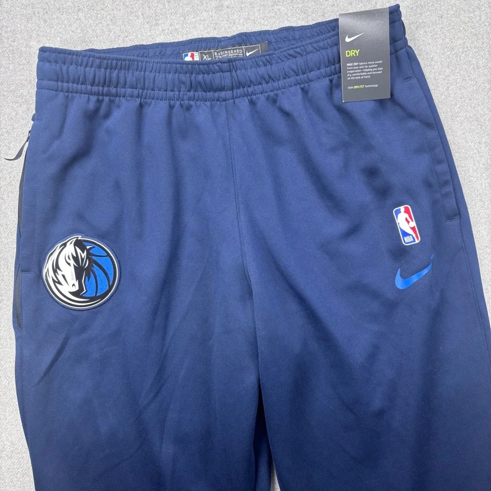 Nike NBA Dallas Mavericks On-Court Warm Up Pants Blue sz XL‎ Tall